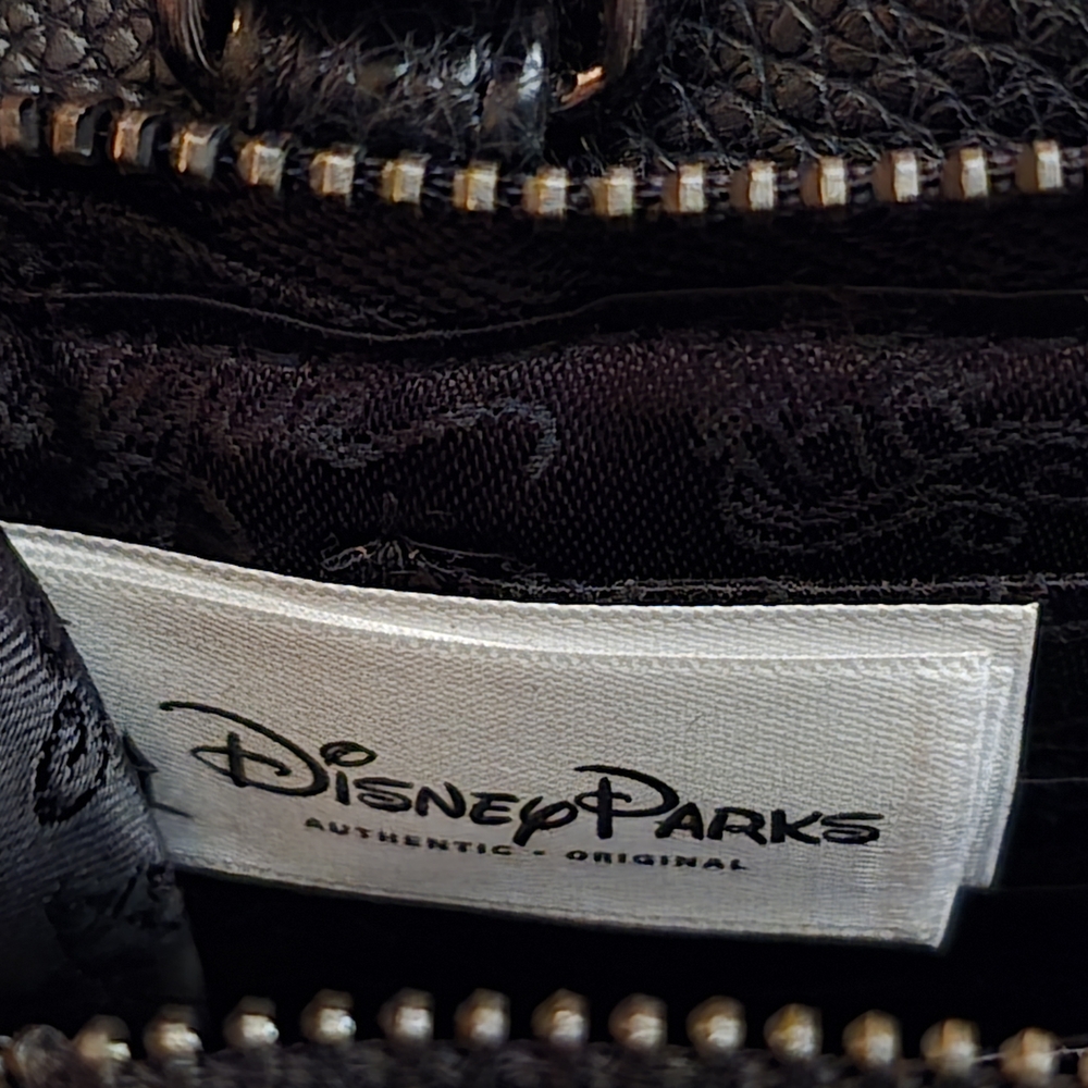 Black Plaid Crossbody Wallet with Stud Accents - Picture 3 of 8